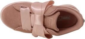 img 1 attached to Adorable PUMA Unisex-Kids Suede Heart Snk: Enchanting Style and Comfort for Little Feet