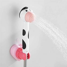 img 3 attached to 🚿 KAIYING Handheld Shower Head for Kids with 59'' Hose and Suction Cup Bracket - Perfect Baby and Toddler Shower Sprayer