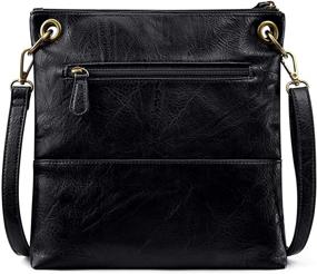 img 2 attached to Newshows Lightweight Medium Leather Crossbody Women's Handbags & Wallets in Crossbody Bags