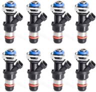 🔥 8pcs fuel injectors for avalanche silverado suburban sierra yukon escalade rainer 4.8l 5.3l 6.0l v8 - oem compatible with 2001-2007 models - 17113553 25317628 fj315 fj10062 logo