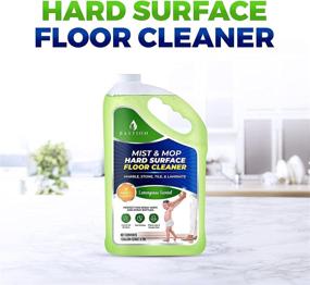 img 3 attached to 🍋 Lemongrass Hard Surface Floor Cleaner Solution - Ready-To-Use Spray Mop Liquid for Marble, Stone, Granite, Tile, Vinyl, Laminate, Linoleum - 1 Gallon Bottle