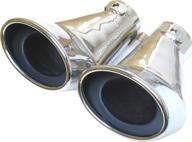 uro parts w203 exhaust exhaust tip logo