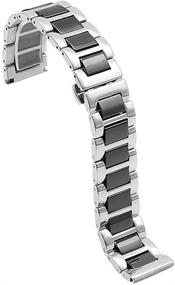 img 3 attached to 💎 High-Quality Stainless Steel Bracelet with Deployant Clasp