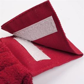 img 2 attached to 🧺 Вешалка для полотенец Ritz - 1 упаковка, сплошной цвет, оттенок паприки: универсальный и стильный элемент кухни