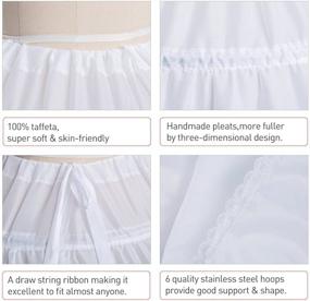 img 1 attached to 💃 Enhance Your Style with the Perfect Petticoat Underskirt - Women's Skirts