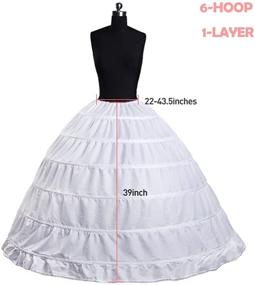 img 3 attached to 💃 Enhance Your Style with the Perfect Petticoat Underskirt - Women's Skirts