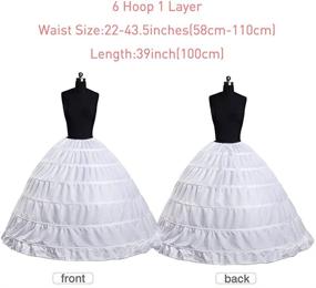 img 2 attached to 💃 Enhance Your Style with the Perfect Petticoat Underskirt - Women's Skirts