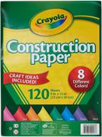 crayola construction different colors sheets logo