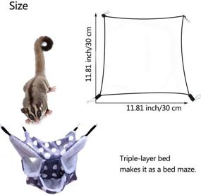 img 3 attached to Oncpcare Triple Layer Accessories Chinchilla Sleeping
