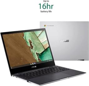 img 1 attached to 🖥️ ASUS Chromebook Flip CM3, 12-дюймовый сенсорный дисплей HD NanoEdge, процессор MediaTek 8183, графический процессор Arm Mali-G72 MP3, 32 Гб памяти, 4 Гб ОЗУ, Wi-Fi 5, Chrome OS, алюминий, минерально-серый, CM3200FVA-DS42T - Оптимизированное название продукта: "ASUS Chromebook Flip CM3, 12-дюймовый сенсорный HD дисплей NanoEdge, процессор MediaTek 8183, графический процессор Arm Mali-G72 MP3, 32 Гб памяти, 4 Гб ОЗУ, Wi-Fi 5, Chrome OS, алюминий, минерально-серый, CM3200FVA-DS42T