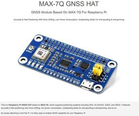 img 3 attached to Модуль Raspberry Pi GNSS HAT на базе MAX-7Q поддерживает системы позиционирования, включая GPS, GLONASS, QZSS и SBAS, обладает точным быстрым позиционированием с незначительным дрейфом @XYGStudy.