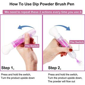 img 3 attached to 💅 Dip Powder Recycling Tray Pen: The Ultimate Mess-Free Tool for Nail Technicians and Beginners