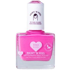 img 2 attached to 🌟 Klee Kids Peelable Nail Polish Gift Set - Water-Based, Non-Toxic, Odor-Free, Made in USA. Starry Sky Kiss.