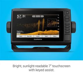 img 2 attached to 🌊 Garmin ECHOMAP UHD 74Cv: 7" Keyed-Assist Touchscreen Chartplotter with U.S. BlueChart G3 and GT24UHD-TM Transducer - Powerful GPS Navigation and Clear Sonar Imaging