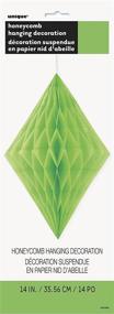 img 1 attached to 🎉 Vibrant Party Decor: Unique Industries 14" Lime Green Decoration