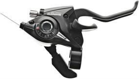 img 3 attached to Bike Levers Shifter ST-EF51-8R: 8-Speed Right Brake & Shift Lever with Gear Indicator and V Brake Cable – Perfect for Mountain Road Bicycle, MTB, BMX