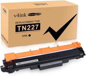 img 4 attached to 🖨️ V4INK 1PK Compatible Toner Cartridge: Brother TN223BK TN227BK (Black) - Reliable Replacement for Brother HL & MFC Printers