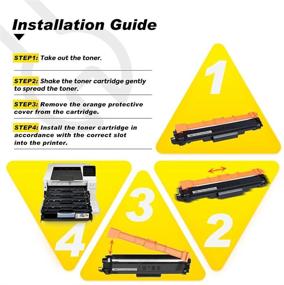 img 2 attached to 🖨️ V4INK 1PK Compatible Toner Cartridge: Brother TN223BK TN227BK (Black) - Reliable Replacement for Brother HL & MFC Printers