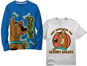 img 4 attached to Scooby Doo Graphic Short Sleeve