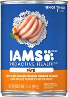 🐶 iams puppy & senior proactive health wet dog food, 12 count 13 oz. cans logo