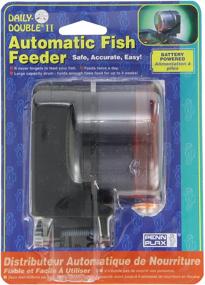 img 4 attached to 🐟 Convenient and Reliable: Penn-Plax Daily Double II Battery-Operated Automatic Fish Feeder