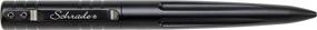 img 4 attached to 🖊️ Schrade 5.7in Black Aluminum Tactical Pen - Refillable and Screw-Off, Ideal for Outdoor Survival, Protection, and EDC