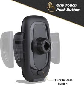 img 3 attached to 📱 SCOSCHE SUHV-XCES0 Select Vent Mount: Secure Phone Holder with Easy-Attach Vent Clips