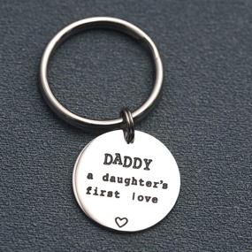 img 2 attached to Daughters Stainless Keychain Fathers Valentine