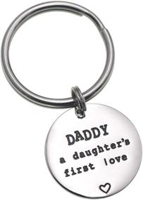 img 4 attached to Daughters Stainless Keychain Fathers Valentine