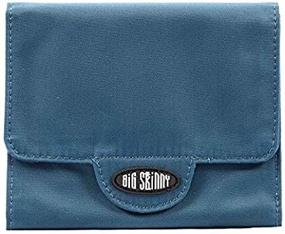 img 2 attached to 💼 Big Skinny Trixie Tri-Fold Slim Wallet - Holds Up to 30 Cards for Women