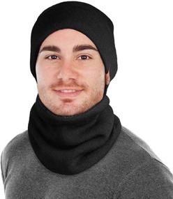 img 3 attached to 🧢 Warm Winter Beanie Hat - Insulated Polar Fleece Ski Skull Cap for Men and Women - OZERO