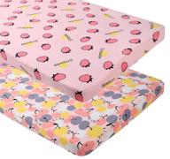 fitted playard stretchy mattress strawberry logo