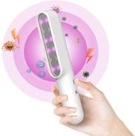 rveal uvilizer extra - rechargeable uv-c led disinfection wand, portable sterilizer & germ-killer for home, room, car - kills 99% of germs, bacteria, viruses (us) logo