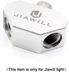 img 3 attached to ⛵️ Jiawill Boat Drain Plug Light Splitter: Stainless Steel 1/2NPT Adapter for Double Illumination