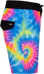 img 1 attached to Hurley Boys Board Shorts Rainbow Boys' Clothing and Swim