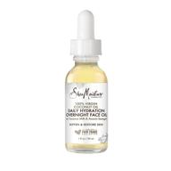 🌙 sheamoisture overnight face oil - 100% virgin coconut oil for daily hydration (1 oz), suitable for all skin types logo