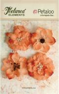 petaloo textured elements blossoms 2 25 inch logo