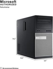 img 1 attached to 🖥️ Dell Optiplex 990 Tower Business Desktop Computer: Intel Quad Core i5, 8GB RAM, 500GB HDD, Windows 10 Pro (Renewed)
