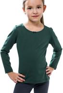 chic and trendy: petite amelia little girls sleeve girls' clothing and tops, tees & blouses logo