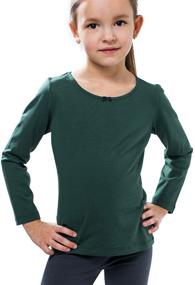 img 1 attached to Chic and Trendy: Petite Amelia Little Girls Sleeve Girls' Clothing and Tops, Tees & Blouses