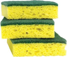 img 2 attached to Ultimate Cleaning Power: Scotch-Brite Heavy Duty Scrub Sponges, 12-Pack, Defeating Stubborn Grime.