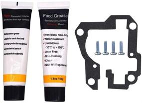 img 4 attached to Food Grade Grease (2 Pack, 1.8 Oz) with Gasket 9709511 – Compatible with Kitchen Stand Mixer, Food Processing Equipment, Frozen Dessert Equipment, and More