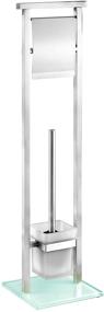 img 4 attached to 🧹 Satinised WENKO 22992100 Freestanding Toilet Brush Debar: Efficient and Stylish Bathroom Cleaning Solution!