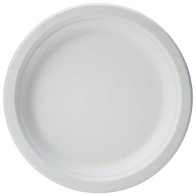 img 3 attached to 🍽️ AmazonBasics 7 Inch Compostable Plates