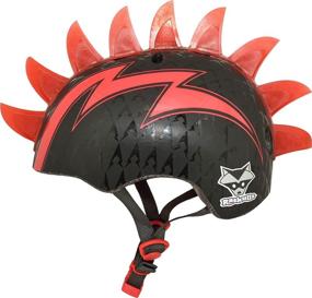 img 3 attached to 🚲 Raskullz Mohawk Toddler 3+ and Child 5+ Helmets: Ultimate Head Protection for Young Adventurers