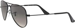 img 2 attached to Ray Ban 0Rj9506S220 1152Junior Aviator Sunglasses