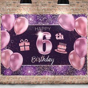 img 3 attached to PAKBOOM Happy Birthday Banner Backdrop Event & Party Supplies in Decorations