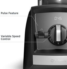 img 2 attached to 🍹 Vitamix A2300 Ascent Series Smart Blender: Professional-Grade, 64 oz. Low-Profile Container in Black - Ultimate Mixing Master