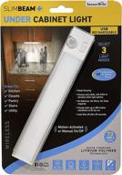 sensor brite slim beam+: motion sensor led under cabinet light, usb rechargeable, ultra-thin, closet/wardrobe/kitchen light логотип