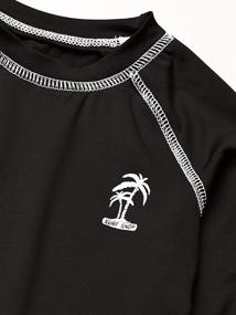 img 2 attached to 🌴 IXtreme Boys Long Sleeve Palm Tree Rash Guards: Protection and Style for Active Boys!